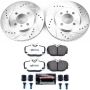 PowerStop K3008-36 Z36 Truck and SUV Carbon-Fiber Ceramic Brake Pad and Drilled & Slotted Rotor Kit