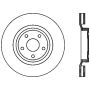 StopTech 06-10 Jeep Grand Cherokee SRT-8 Cryo Slotted & Drilled Front Left Rotor