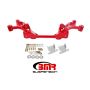 BMR Suspension KM007R K-member, SBC/BBC Motor Mounts, Factory Steering