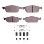 Dynamic Friction 1551-1771-01 Brake Pad Kt