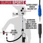 Rugged Radios MH-KIT-SPORT-V3 SUPER SPORT Comm Kit w/ LW SPORT Cables With V3 - Business Band Radio