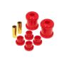 Prothane 13-202 90-94 Mitsubishi Eclipse Front Control Arm Bushings - Red