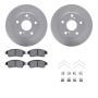 Dynamic Friction 4512-76096 Rotor Kit