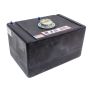 RJS SAFETY RJS3013701 22 Gal Economy Cell Blk w/Metal D-Ring Cap