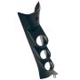 AutoMeter 17332 15-18 Ford F-150 2-1/16in Triple A-Pillar Pod Gauge Mount - Black (w/ Speaker)