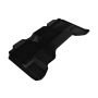 3D MAXpider 2007-2013 Chevrolet/GMC Silverado Extended Cab Kagu 2nd Row Floormats - Black