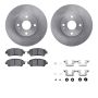 Dynamic Friction 6512-91020 Rotor Kit