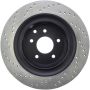 Stoptech 128.42093L Drilled Sport Brake Rotor
