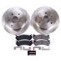 PowerStop KOE2009 OE Stock Replacement Low-Dust Ceramic Brake Pad and Rotor Kit