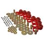 Energy Suspension Body Mount Set Inc. Hardware - Red
