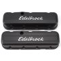 EDELBROCK EDE4683 Signature Series Valve Covers - BBC Tall Black