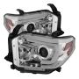 SPYDER 5080141 Projector Headlights - Light Bar DRL - Chrome