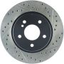 Stoptech 127.34097L Slotted & Drilled Sport Brake Rotor