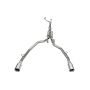 Corsa 21-22 Dodge Ram TRX Crew Cab Xtreme Catback Exhaust Dual Rear Satin Tip