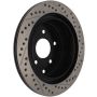 Stoptech 127.42078L Slotted & Drilled Sport Brake Rotor