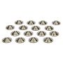 PAC RACING SPRINGS PACPAC-R455-16 Valve Spring Retainers - TI (16)