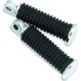 Bikers Choice 490358 Chrome Cap Rider Pegs Male Mount Style Replaces H-D 49117-77T