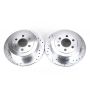 PowerStop AR8762XPR PowerStop Evolution Performance Drilled, Slotted & Plated Brake Rotor Pair