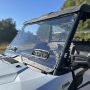 Seizmik 50-55317KIT 24+ Kawasaki Ridge Ranch Tool Less Windshield - Hardcoated