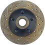 Stoptech 127.63022R Slotted & Drilled Sport Brake Rotor
