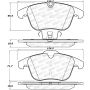 Stoptech 308.12410 Street Brake Pads