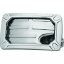 Kuryakyn 3192 Nova Curved Horizontal Mount Side License Plate Holder Chrome