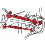 SPECIALTY PRODUCTS COMPANY 67640 SUBARU REAR ARMS (2)