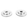 PowerStop JBR1325XPR PowerStop Evolution Performance Drilled, Slotted & Plated Brake Rotor Pair