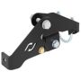 RockJock RJ-431111-103 JK Wrangler Unlimited 4Dr Trac Bar & Stabilizer Shock Relocation Bracket (Use w/ JL/JT Bar)