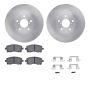 Dynamic Friction 6512-13085 Rotor Kit
