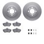 Dynamic Friction 4612-74001 Rotor Kit