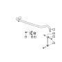 Mopar 52090474AB RETAINER, Stabilizer Bar Bushing