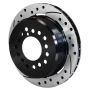 Wilwood 160-9815-BK Rotor-2.32in Offset-SRP-BLK-Drill-LH 12.19 x .810 - 5 Lug