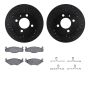 Dynamic Friction 8612-74002 Rotor Kit