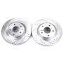 PowerStop JBR1196XPR PowerStop Evolution Performance Drilled, Slotted & Plated Brake Rotor Pair
