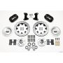 Wilwood 140-10440-BD Forged Dynalite Front Kit 12.19in Drilled 74-80 Pinto/Mustang II Disc Spindle only