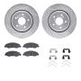 Dynamic Friction 7512-59090 Rotor Kit