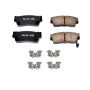PowerStop 17-418 PowerStop - Z17 Low-Dust Ceramic Brake Pads with Hardware