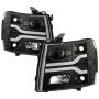 SPYDER 5087614 Projector Headlights - Black