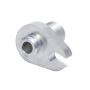 VINTAGE AIR VIN045022 Chrome Hemi Compressor Block Fitting #8 Strait