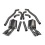 CORSA Performance 14971 Corsa 2012-2015 Chevrolet Camaro Coupe ZL1 6.2L V8 Polished Sport Cat-Back + XO Exhaust