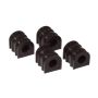 Prothane 10-11 Chevy Camaro Front/Rear Sway Bar Bushings - 28mm - Black