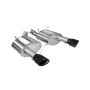 Corsa 11-14 Ford Mustang GT/Boss 302 5.0L V8 Black Sport Axle-Back Exhaust
