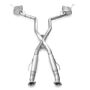 Stainless Works JPGC57CBL 11-20 Jeep Grand Cherokee 5.7L 3in Legend Catback Exhaust w/X-Pipe (Uses OEM Tips)