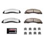 PowerStop Z36-1328 PowerStop - Z36 Truck and SUV Carbon-Fiber Ceramic Brake Pads with Hardware Kit