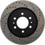 Stoptech 127.65119R Slotted & Drilled Sport Brake Rotor