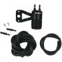 Moroso 85711 Harley-Davidson 88-16 Evo Twin Cam Sportster Air Oil Separator - Black