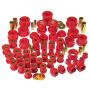 Prothane 14-2007 03-09 Nissan 350Z Total Kit - Red