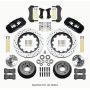 Wilwood 140-15053-D AERO6 Front Hub Kit 15.00 Drilled 67-69 Camaro 64-72 Nova Chevelle