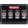 QUICKCAR RACING PRODUCTS QRP50-7431 Ignition Panel Extreme 4 Switch Single Ignition